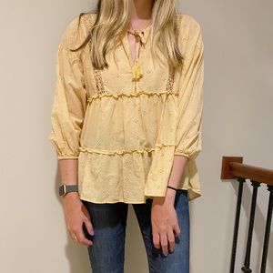 American Eagle Yellow Blouse💛